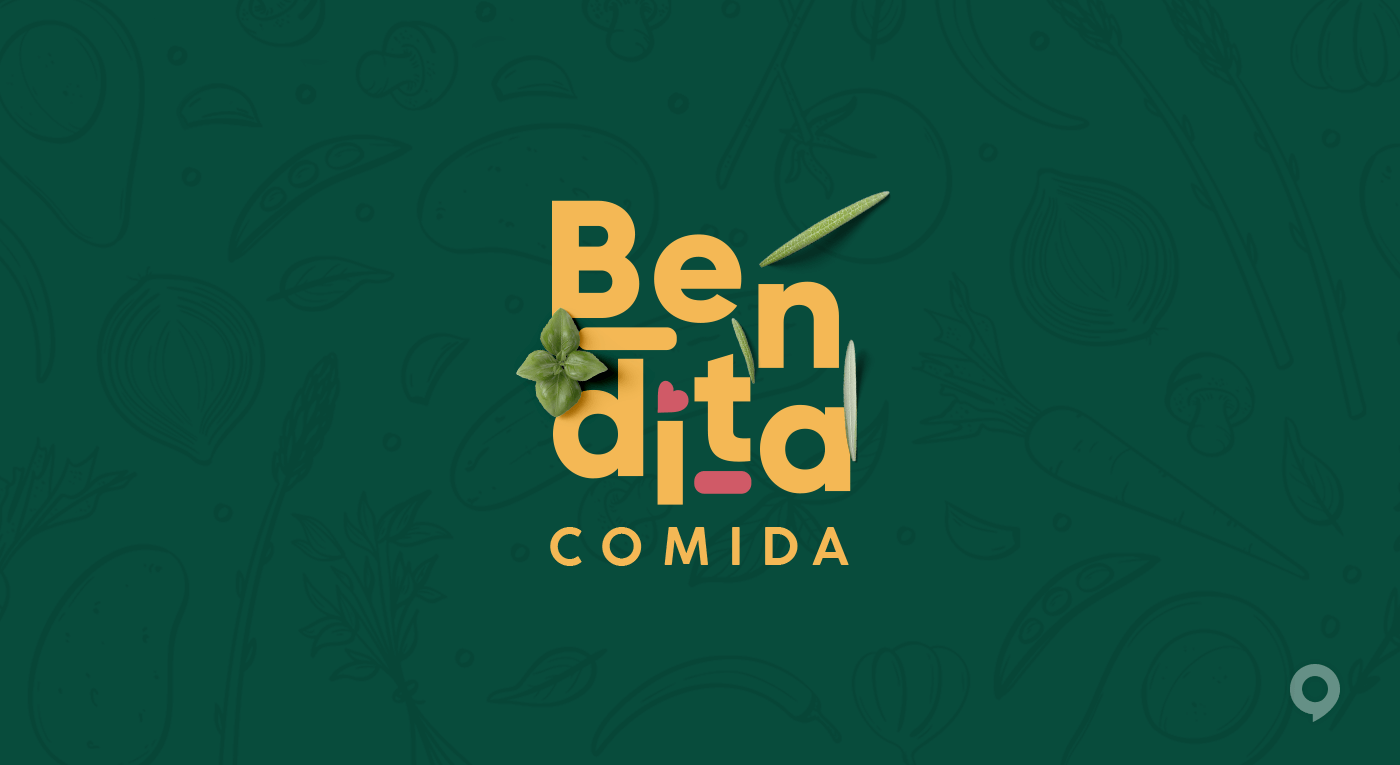 巴西Bendita Comida品牌设计欣赏(图1)