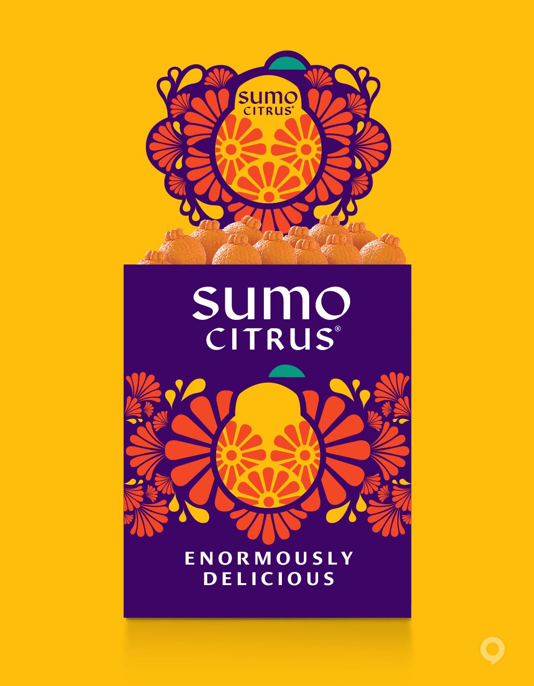 美国Sumo Citrus甜橙包装设计欣赏(图9)